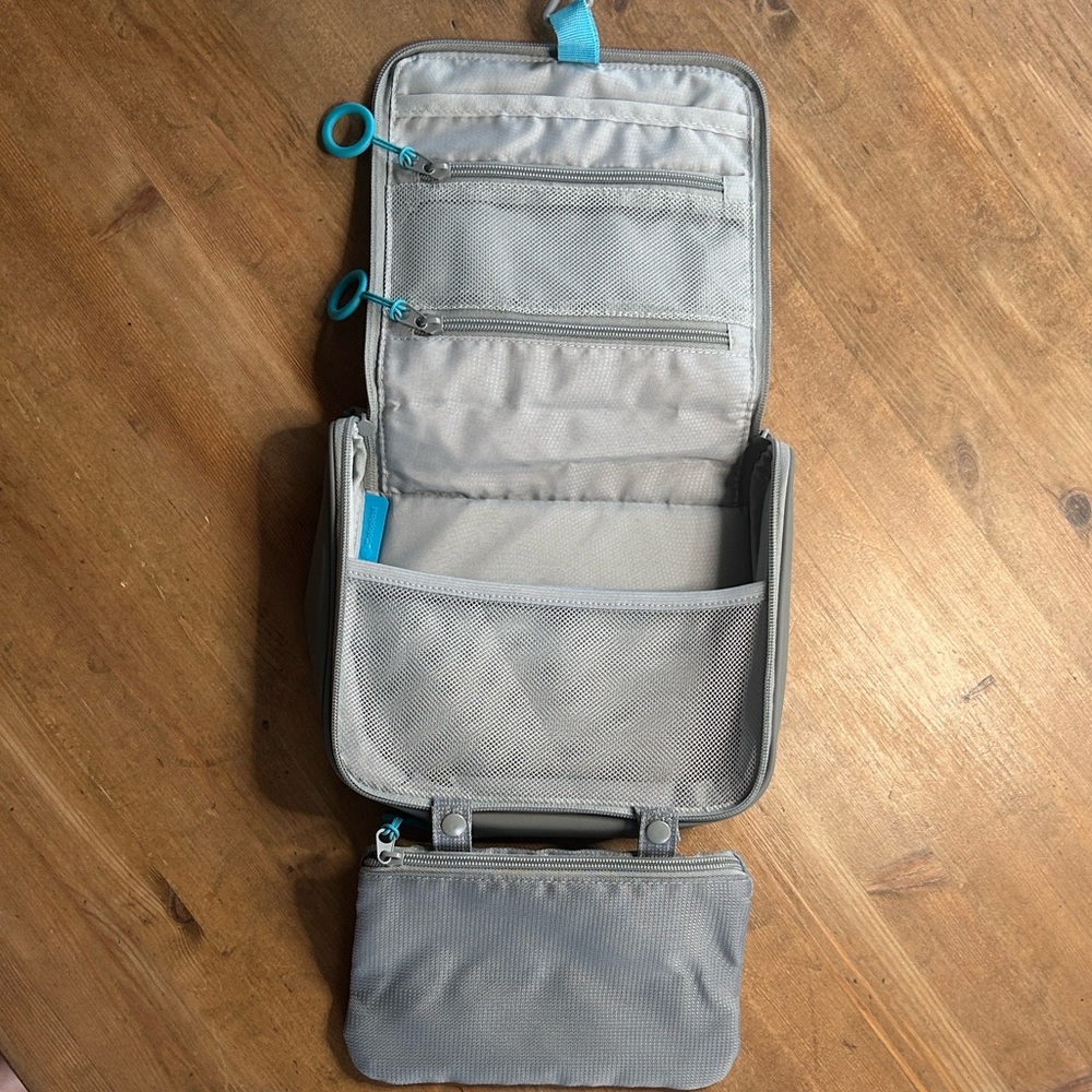 Gray Hanging Travel Organizer, Compact